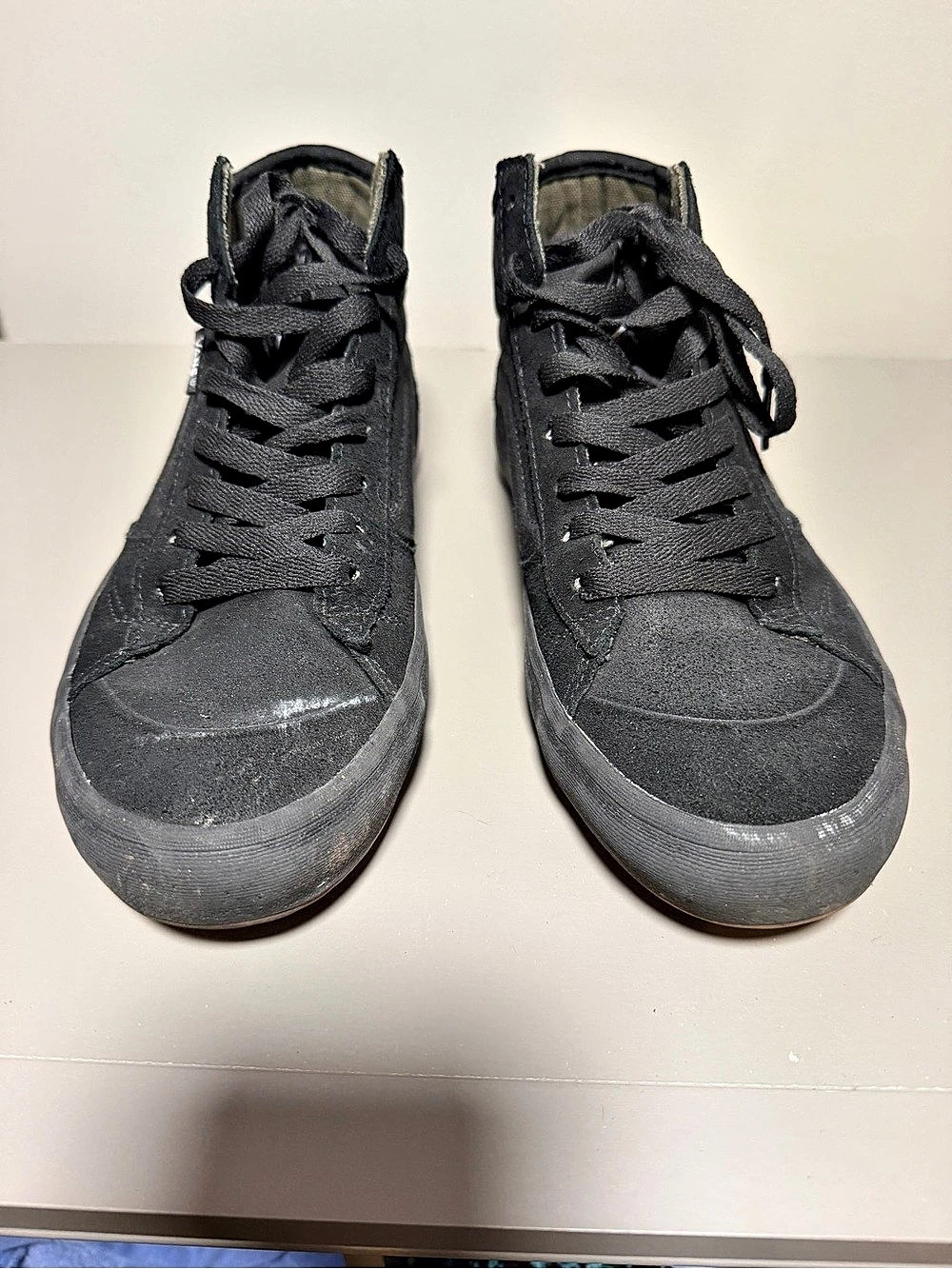 Vans Sk8-Hi 'Triple Black' High-Top Sneakers Black US 8.5